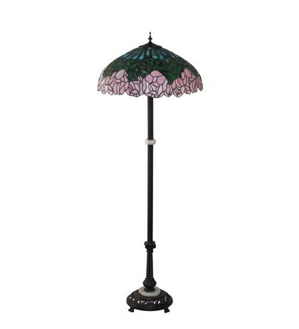 62" High Tiffany Floor Lamp V569