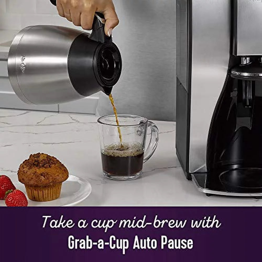 10 Cup Thermal Programmable Coffeemaker, Stainless Steel K950