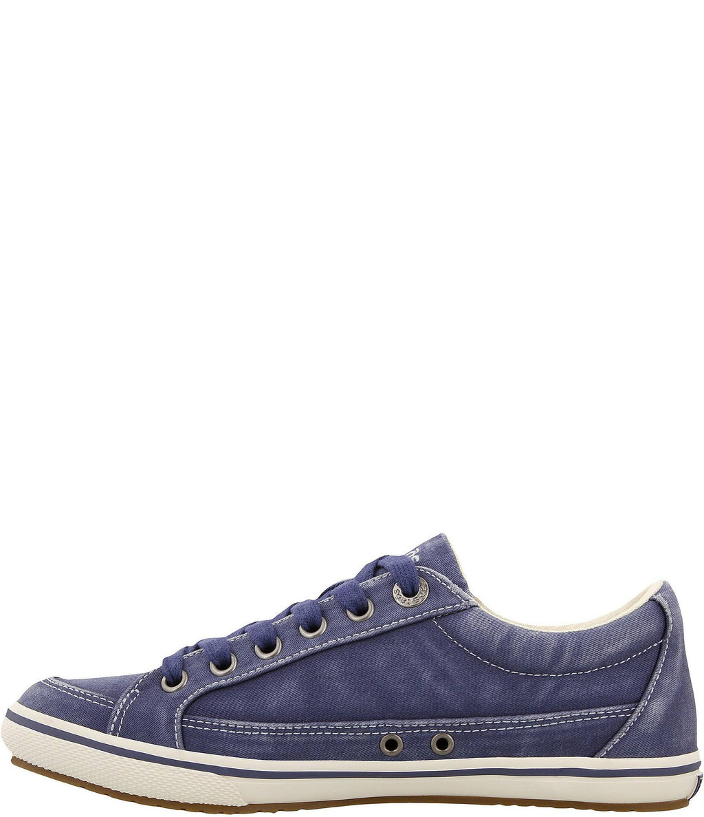 White Canvas Wide Shoes X914