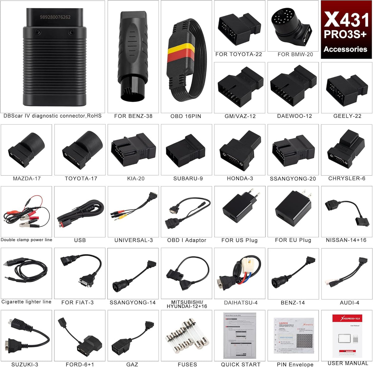 Bi-Directional Bluetooth Diagnostic Scanner C465