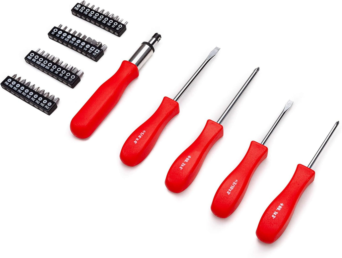123 Piece Ratchet Wrench and Socket Tool Set with Storage Case V9925