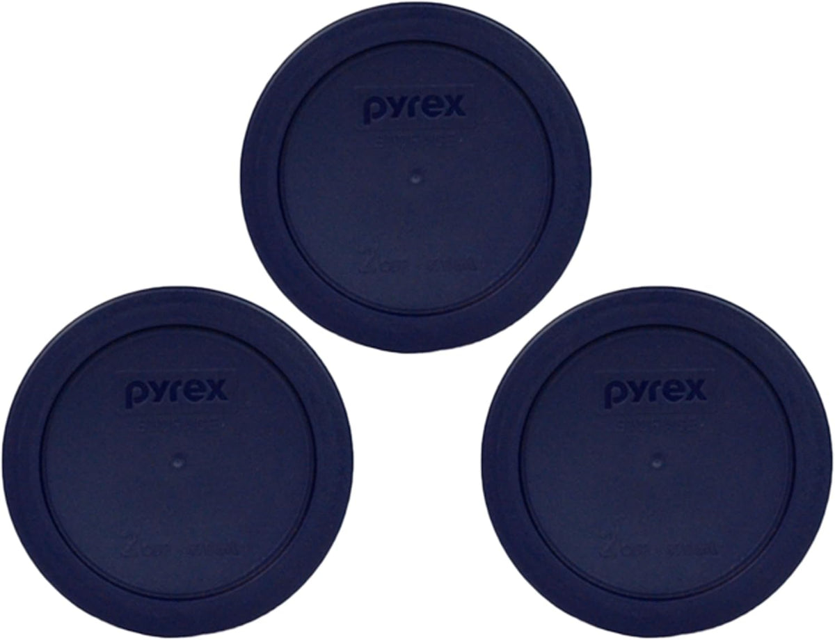 Blue 2 Cup Round Storage Cover 3-Pack W327268