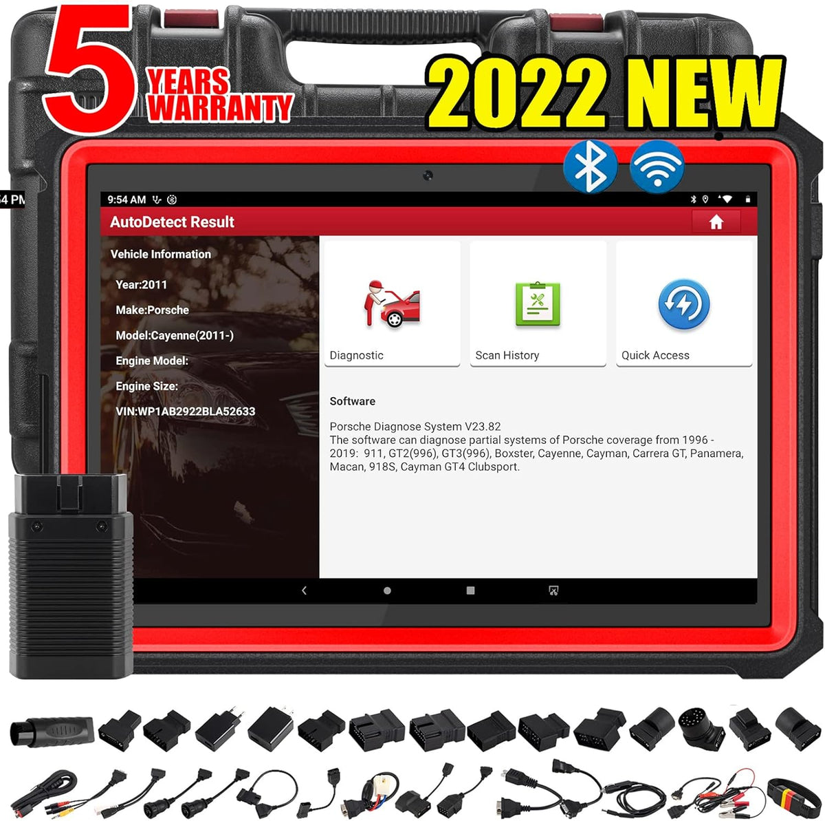 Bi-Directional Bluetooth Diagnostic Scanner C465