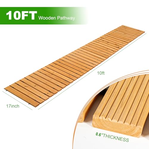 8FT Wooden Garden Pathway C2646