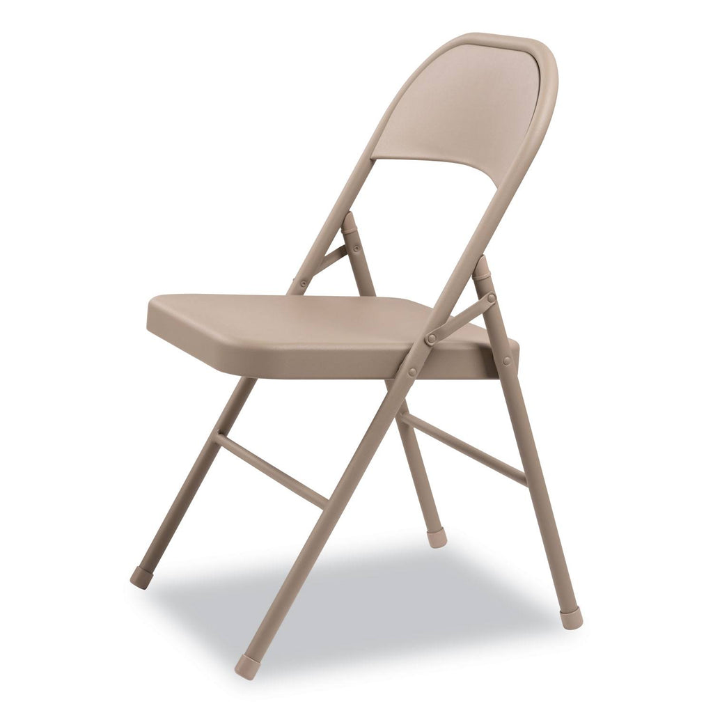 Tan Steel Folding Chair - 4 pack L53854