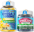 Vegan Omega-3 1000mg Turmeric Gummies Z282665