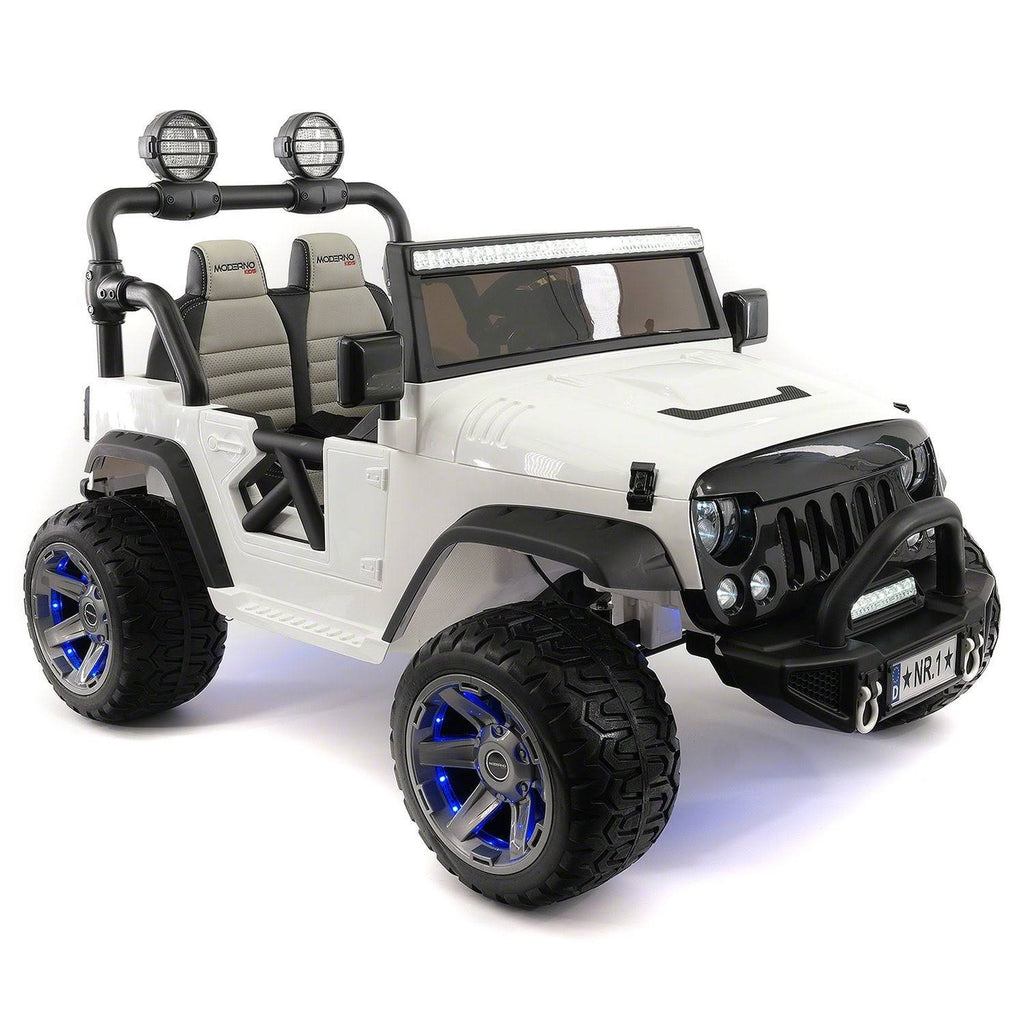 Blue 12V Kids Ride-On Car Truck with R/C Parental Remote Q6605