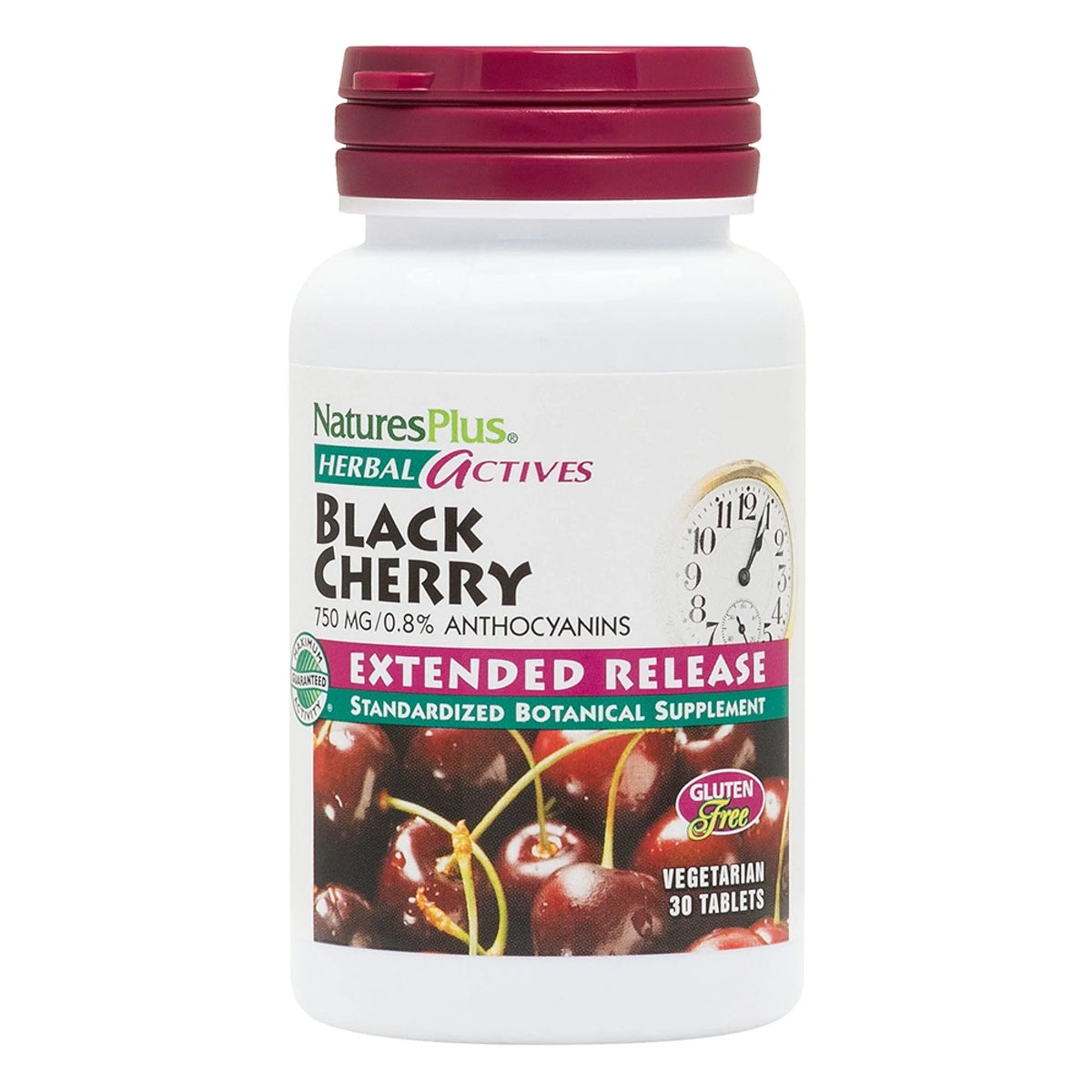 Black Cherry 750 mg Anthocyanins 30 Vegetarian Tablets S74240