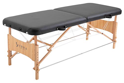 Portable Massage Table, Black Q862235