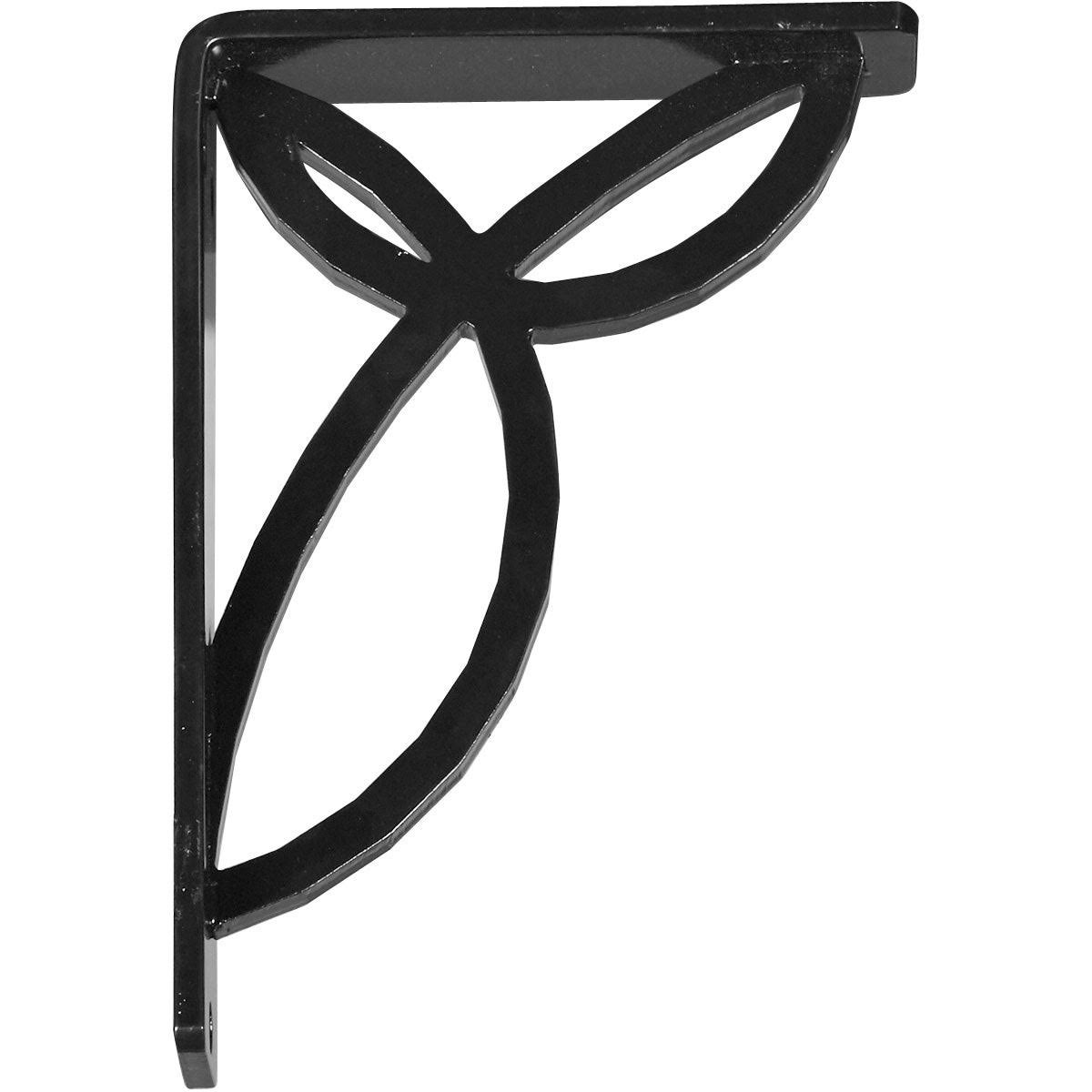 Wrought Iron Bracket Antiqued Pale Gold B940584
