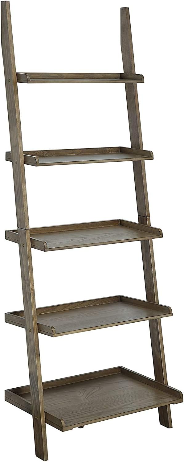 Gray Bookshelf Ladder K789493