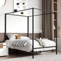 Queen Metal Canopy Bed Frame Z5390