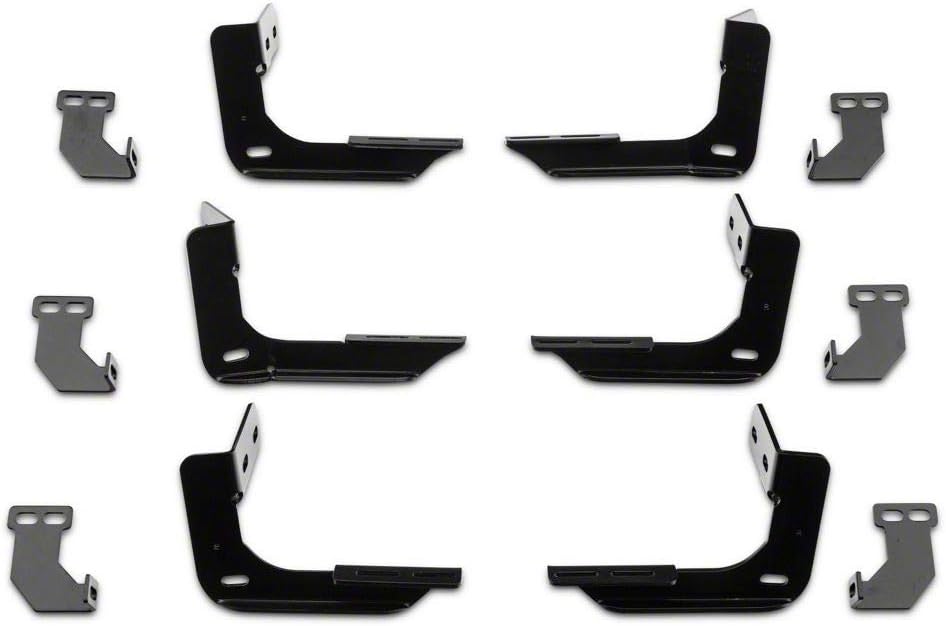 Black Steel Running Boards N821