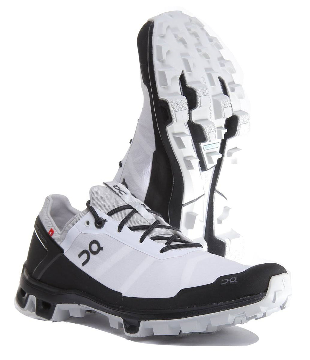Men's Cloudventure Peak White/Black Trail Running Shoes I573684
