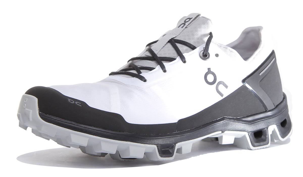 Men's Cloudventure Peak White/Black Trail Running Shoes I573684