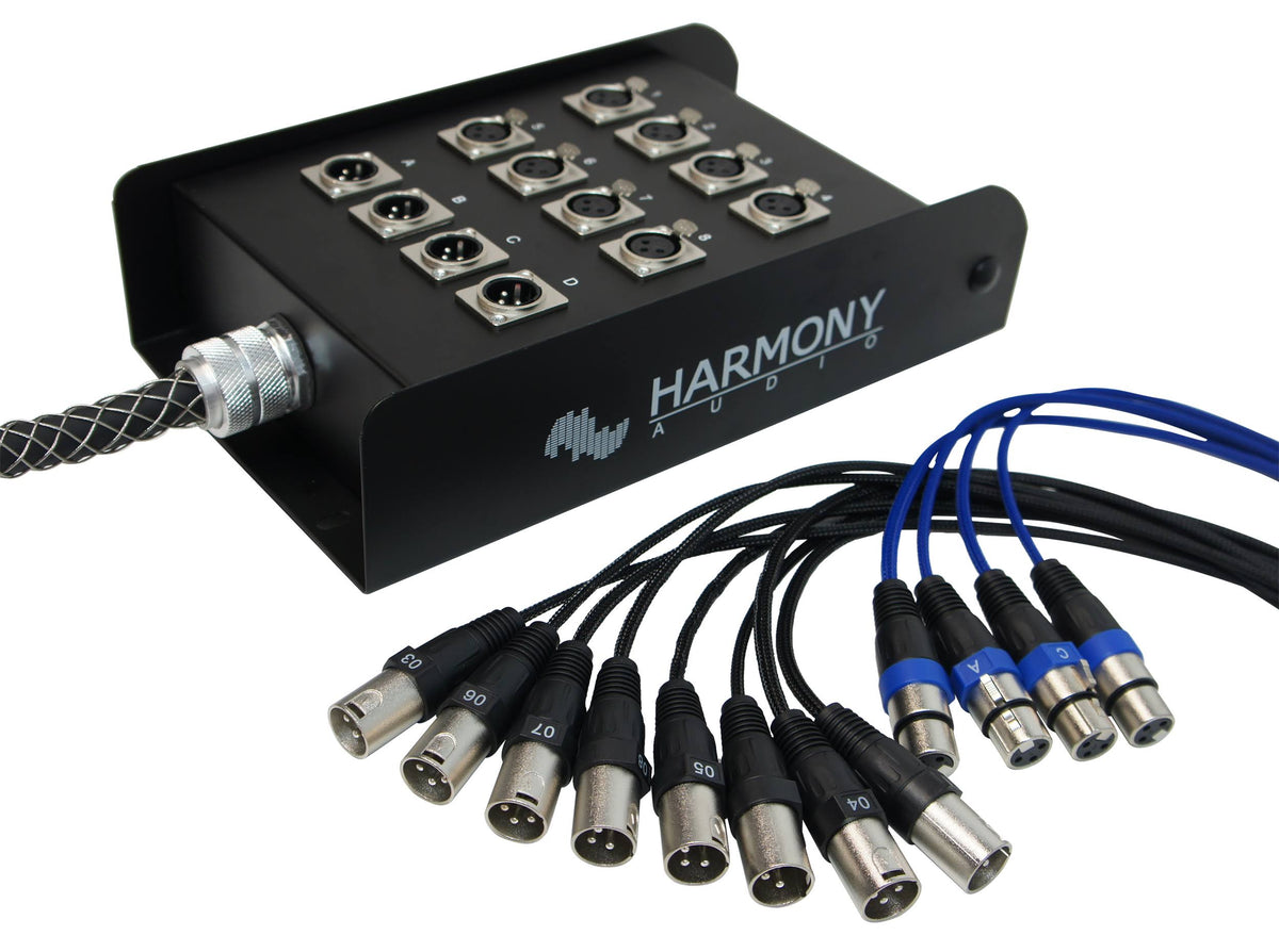 XLR Snake Cable 12 Channel 25 Feet I12870