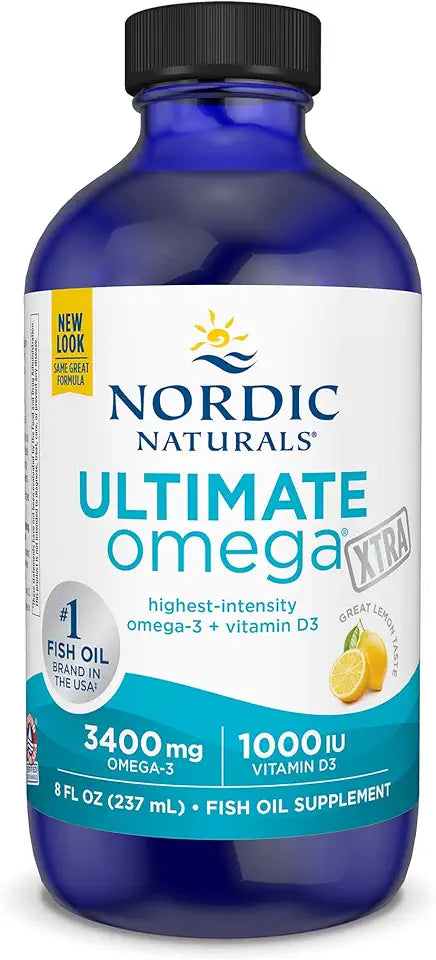 Lemon Flavor 8 oz 3400 mg Omega-3 Liquid U676026