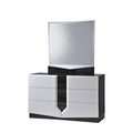Zebra Grey & White Dresser O4321