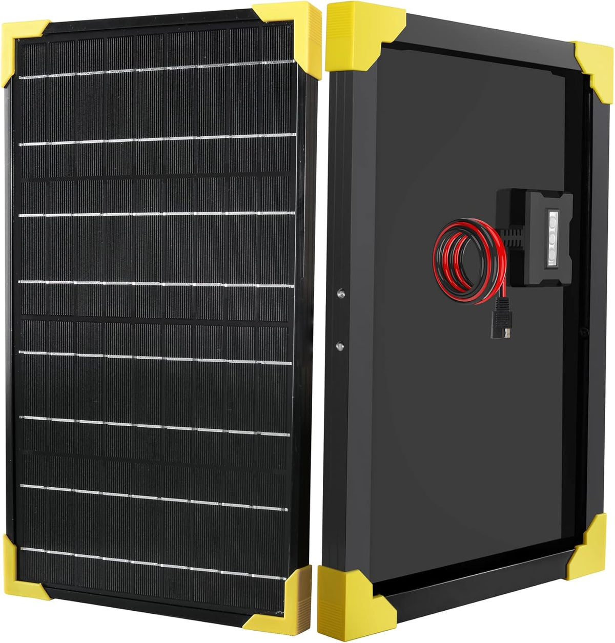 10 Watt 12V Waterproof Solar Battery Trickle Charger with Mount Bracket, Pack of 2 N129394