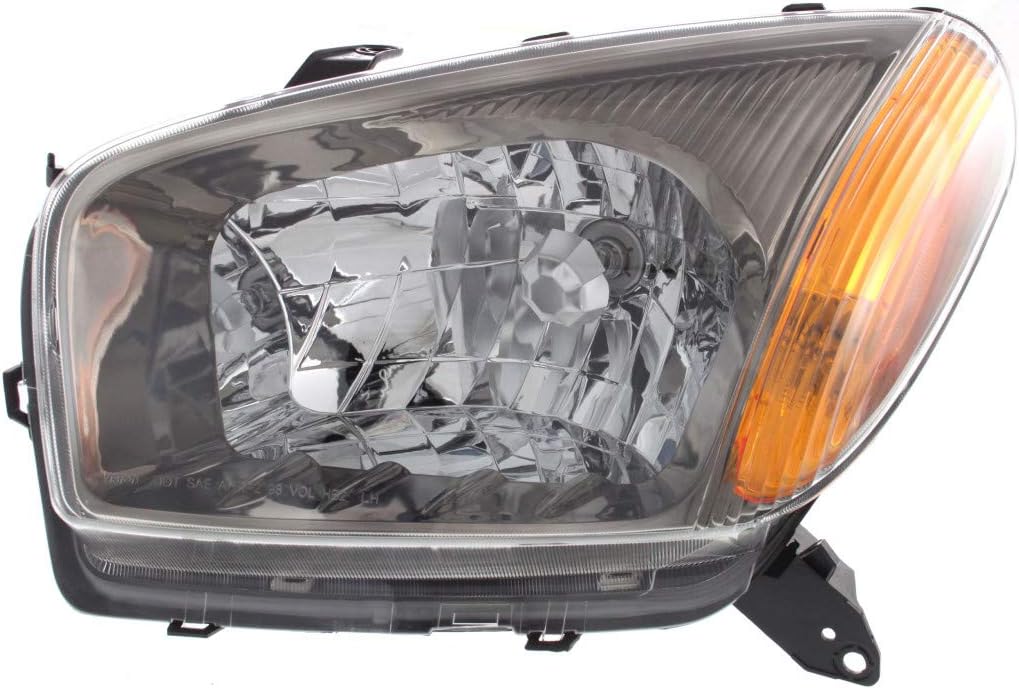 Black Passenger Side Headlight Assembly M62104