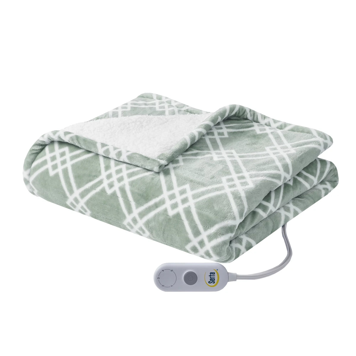 Ultra Soft Plush Electric Heated Throw Blanket 50"x 60" U472539