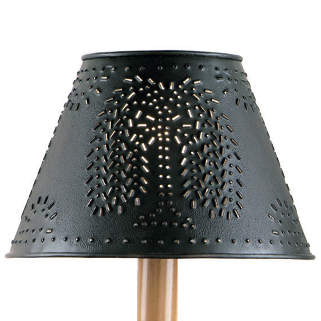 Black Metal Willow Shade 12"D A8093