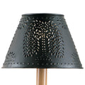 Black Metal Willow Shade 12"D A8093