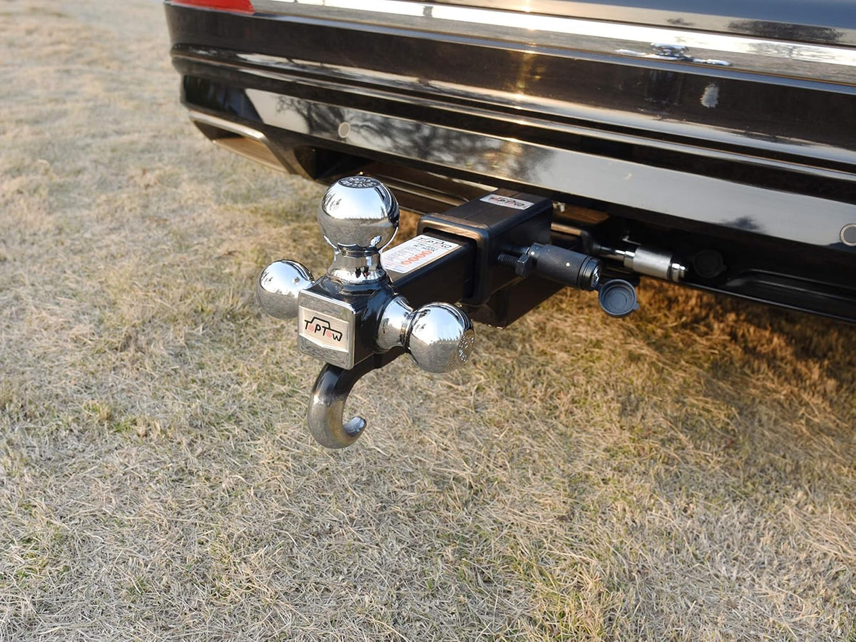 2-inch Receiver Trailer Hitch Extension Riser with Anti-Rattle Bolt Pack of 2 T36848