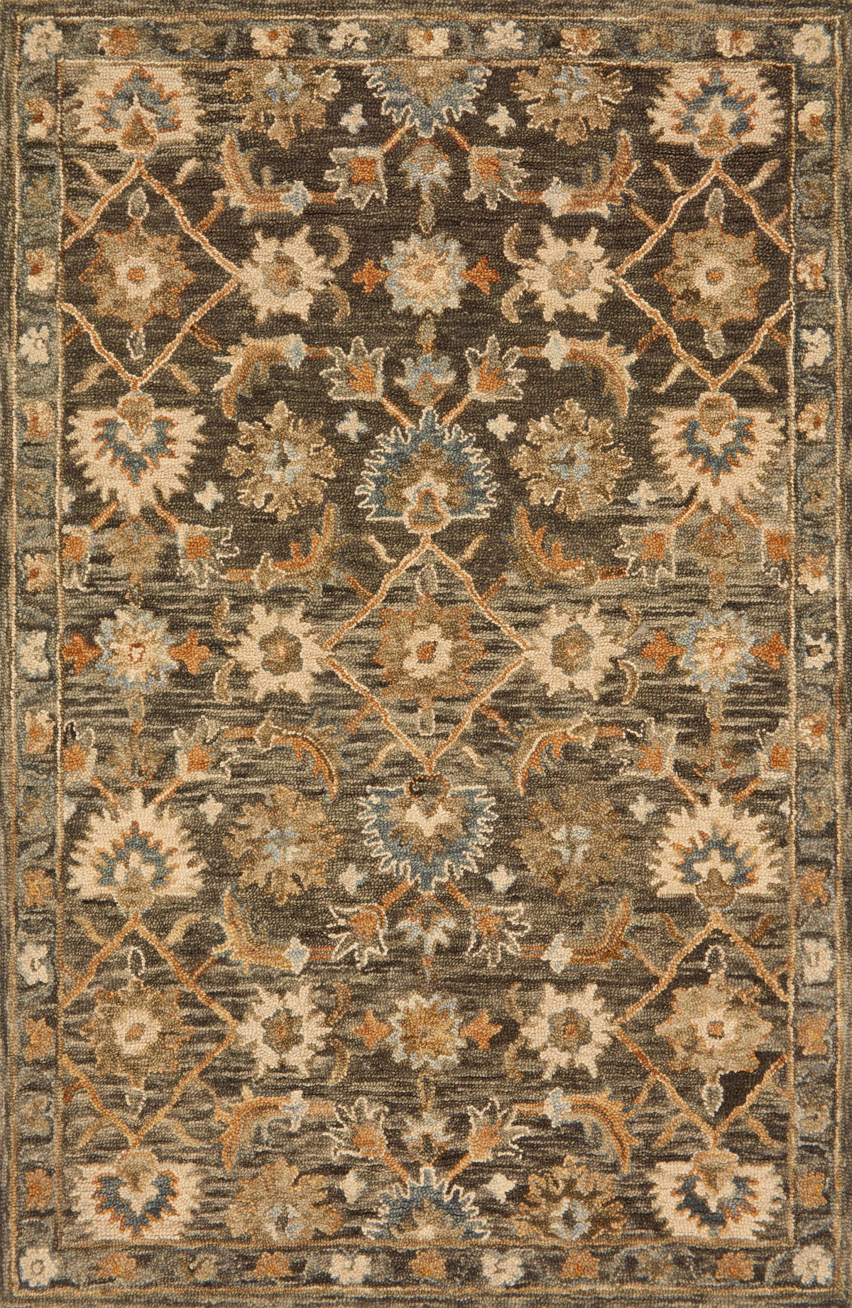 Dk Taupe Multi 9'3 x 13' Rug V609394