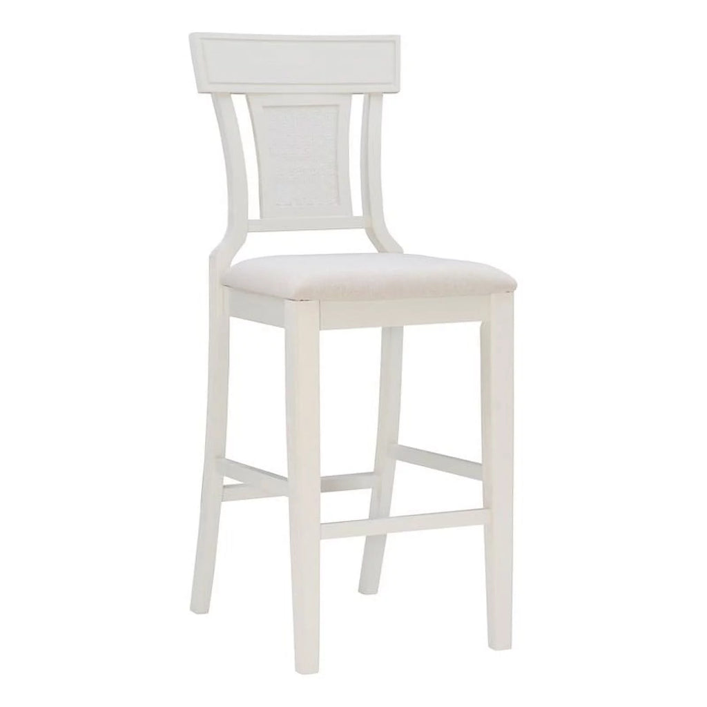 Wood Upholstered Seat Bar Stool F369025