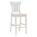 Wood Upholstered Seat Bar Stool F369025