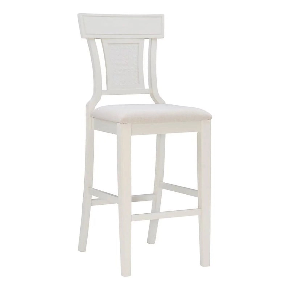 Wood Upholstered Seat Bar Stool F369025