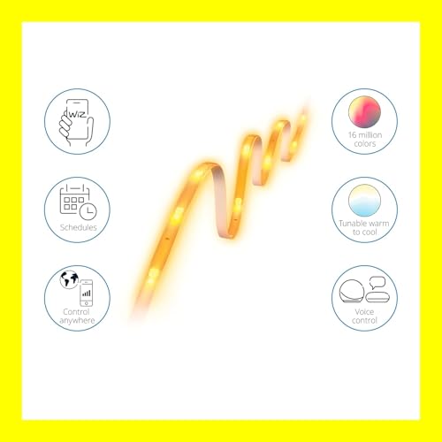 13FT RGB Wi-Fi LED Smart Color Changing Light Strip U820947