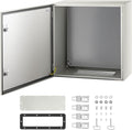 24 x 24 x 12'' NEMA 4X Steel Electrical Box with Mounting Plate R1214