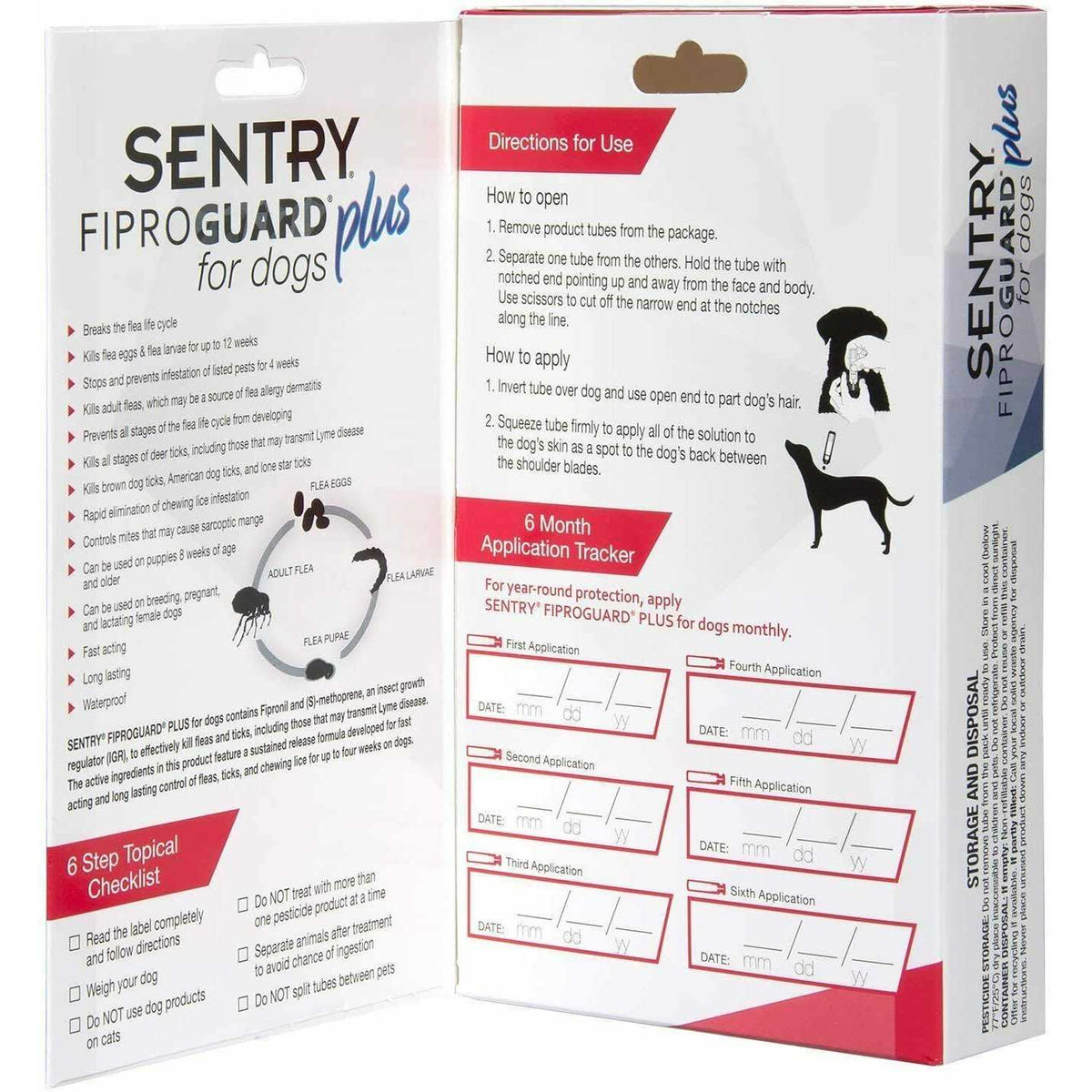 Flea and Tick Treatment for Dogs W180036