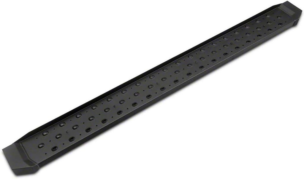 Black Steel Running Boards N821