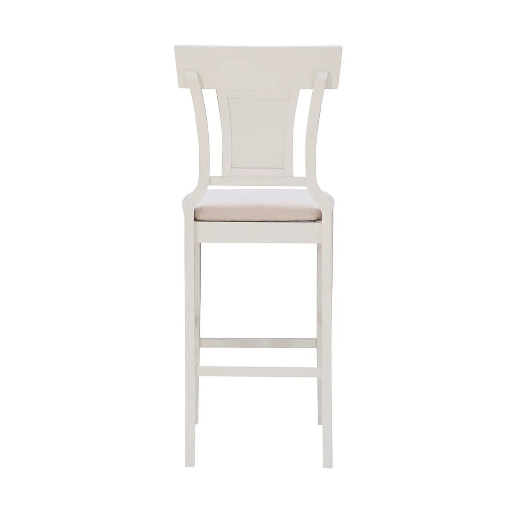 Wood Upholstered Seat Bar Stool F369025