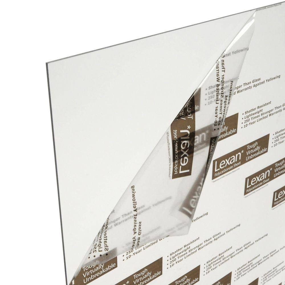 Clear Polycarbonate Sheets (6-Pack) O792958