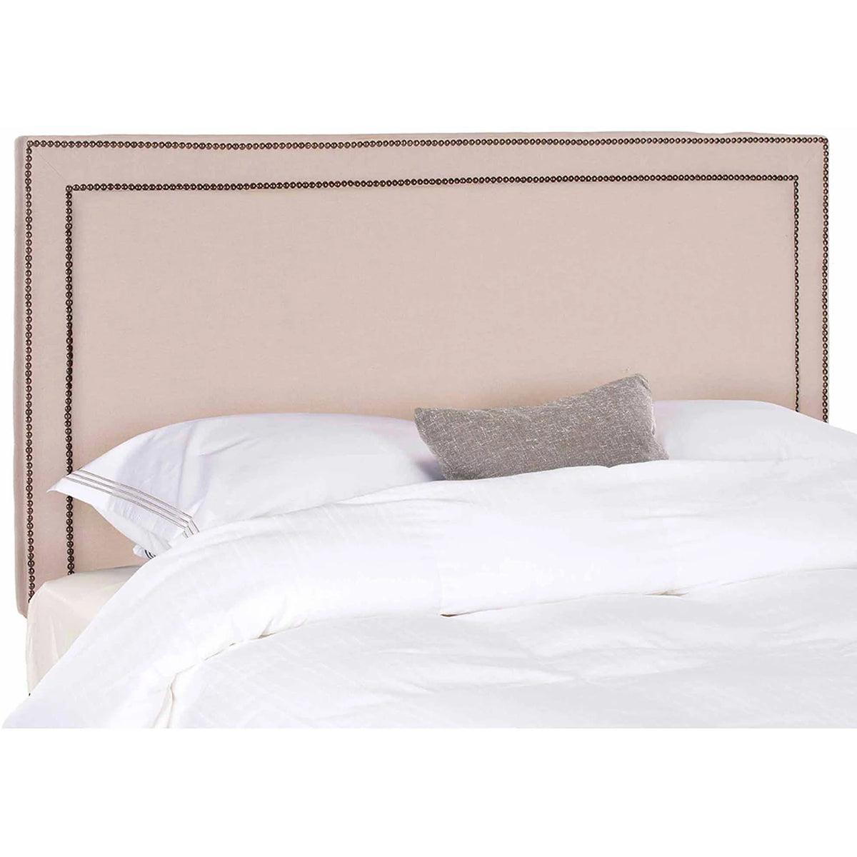 Queen Taupe Upholstered Headboard F822956