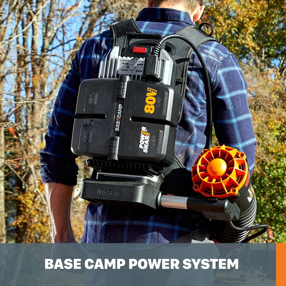 80V Brushless Cordless Backpack Leaf Blower G78713