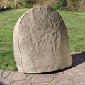 Khaki Steel Firewood Log Hoop with Cover M87934