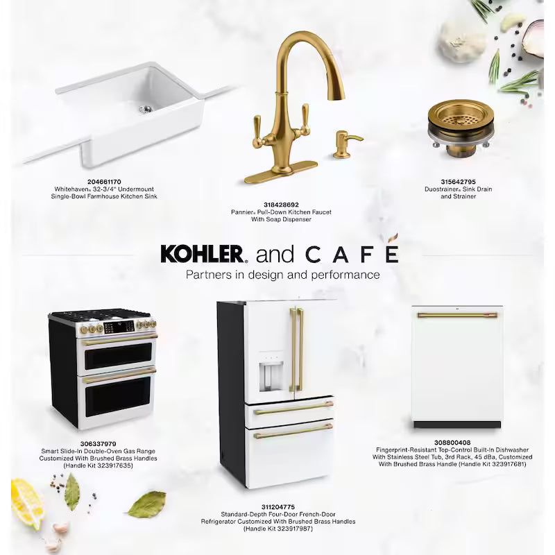 Built-In Matte White Dishwasher with Stainless Steel Tub V304