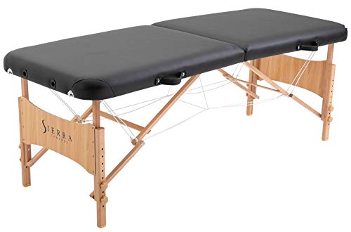 Portable Massage Table, Black Q862235