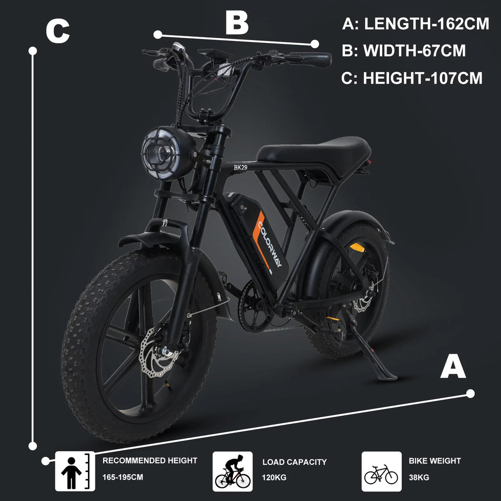 750W Electric Bike 20X4.0 Fat Tire 48V 15Ah Battery I22541