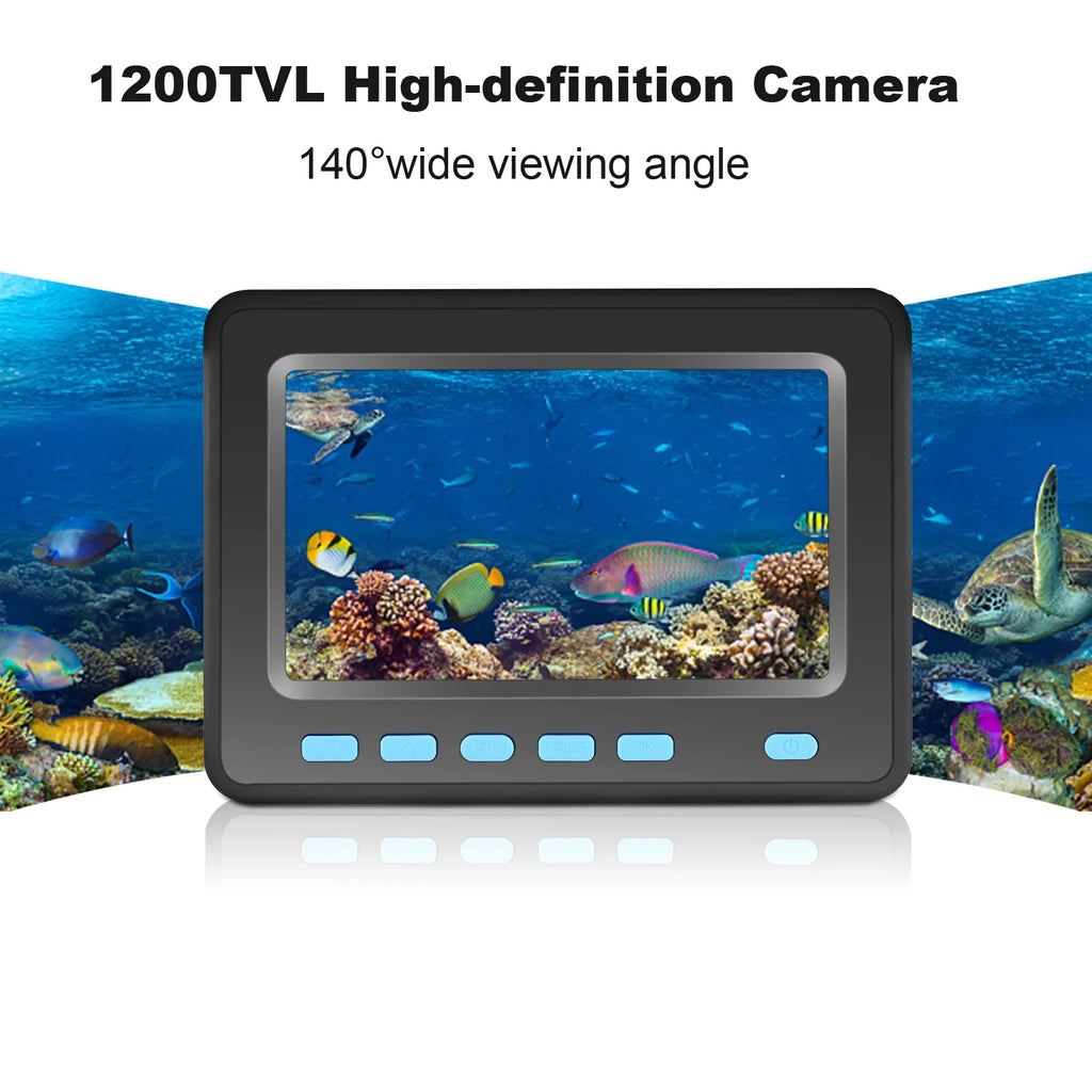 4.3'' LCD Underwater Fishing Fish Finder R320