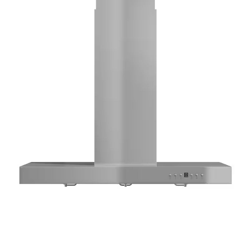 48 in. 400 CFM Convertible Island Mount Range Hood in Stainless Steel S818