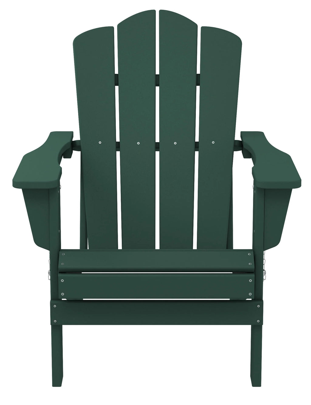 Gray Folding Plastic Adirondack Chair B2817