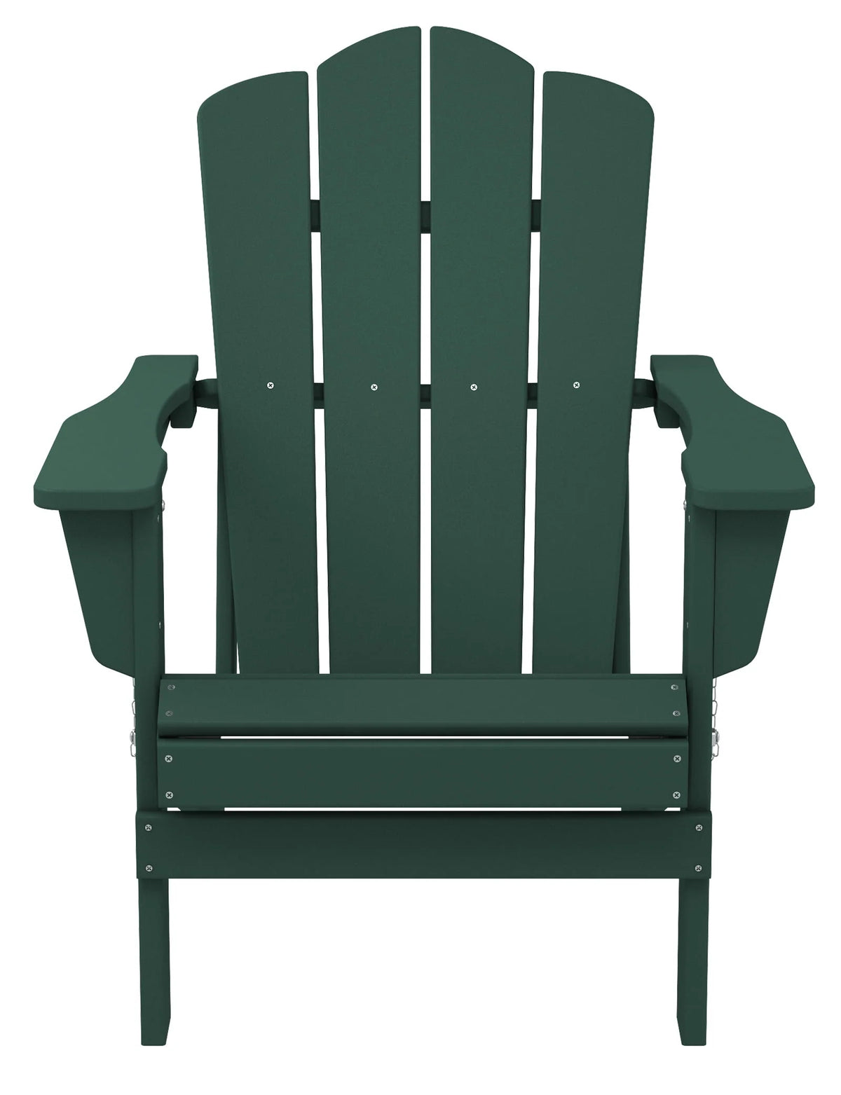 Gray Folding Plastic Adirondack Chair B2817