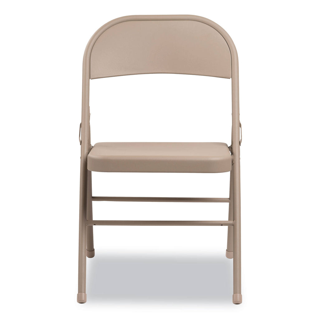 Tan Steel Folding Chair - 4 pack L53854