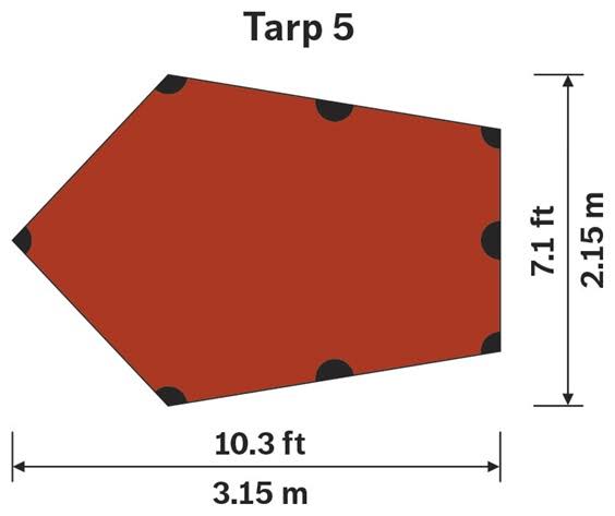 Sand Tarp 5 X8605